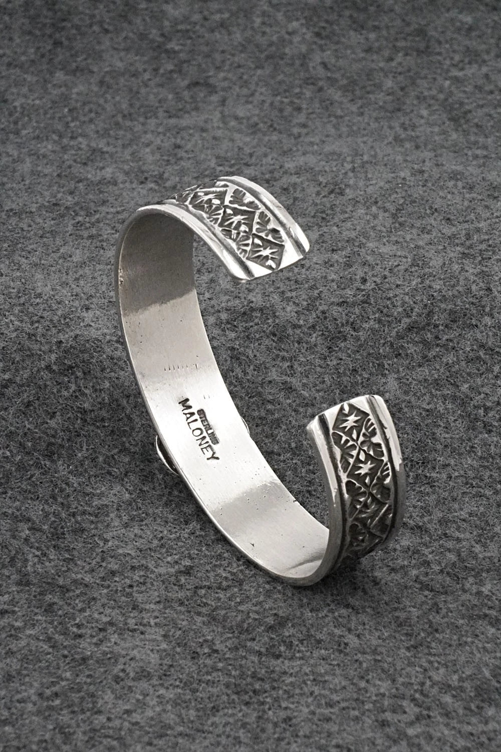 Turquoise & Sterling Silver Bracelet - Leonard Maloney