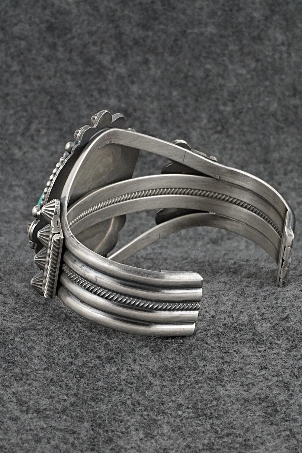 Turquoise & Sterling Silver Bracelet - Michael Calladitto