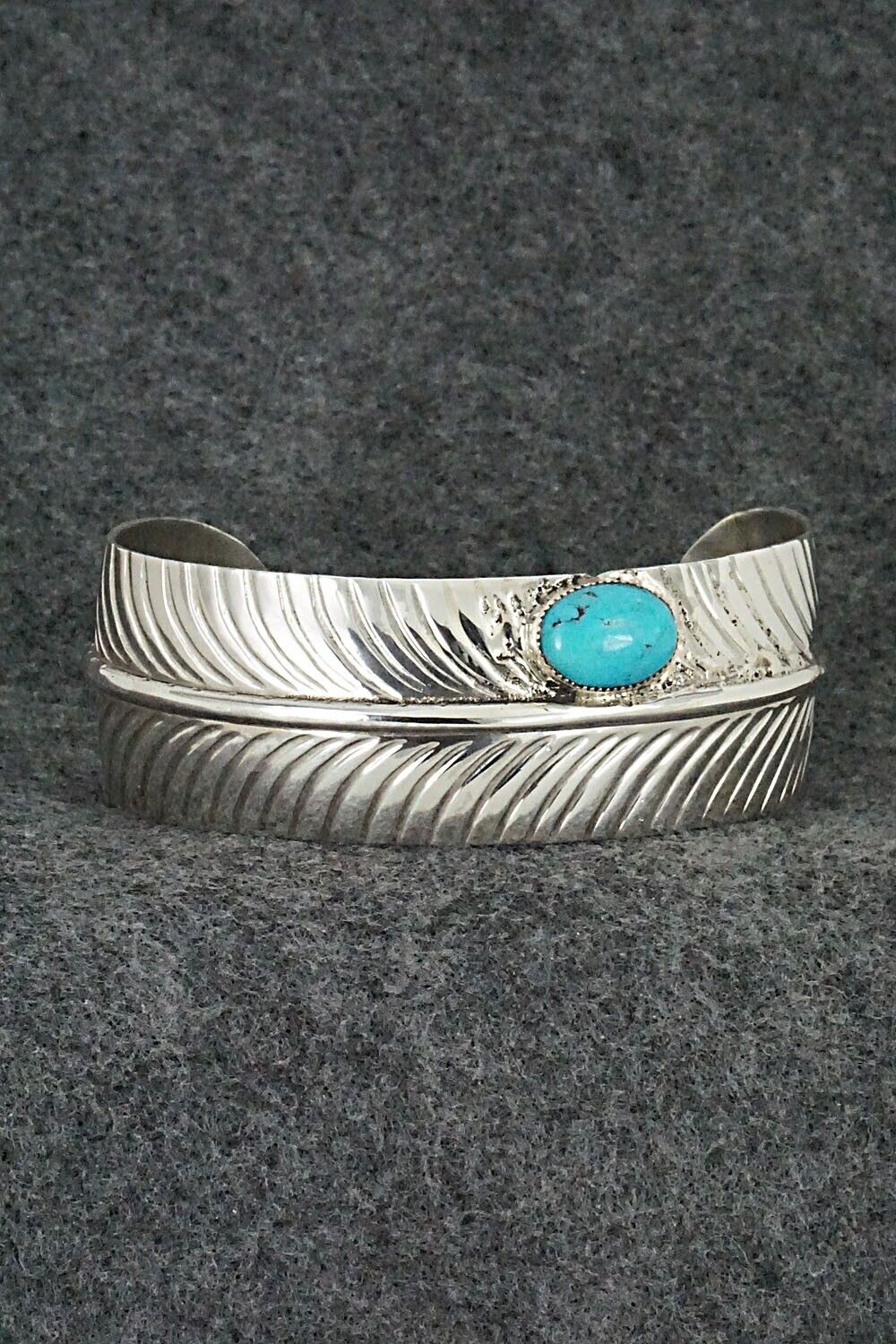 Turquoise and Sterling Silver Bracelet - Aaron Davis