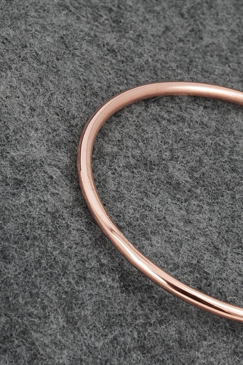 Copper Bangle Bracelet - Elaine Tahe