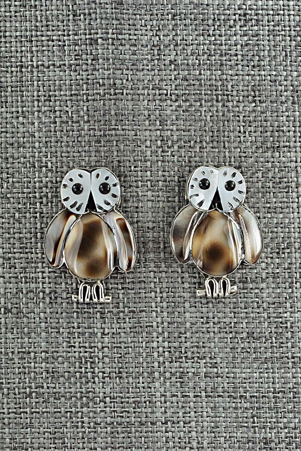Multi Stone & Sterling Silver Earrings - Reginda Kallestewa