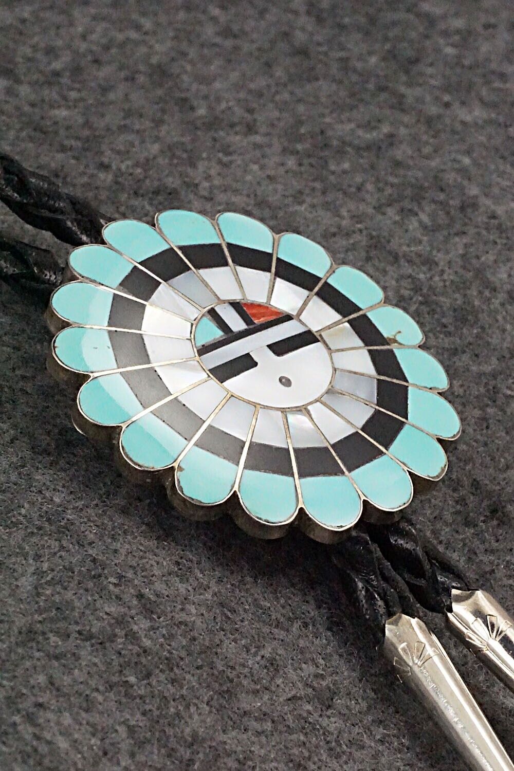 Multi Stone & Sterling Silver Bolo Tie - Bryant Othole