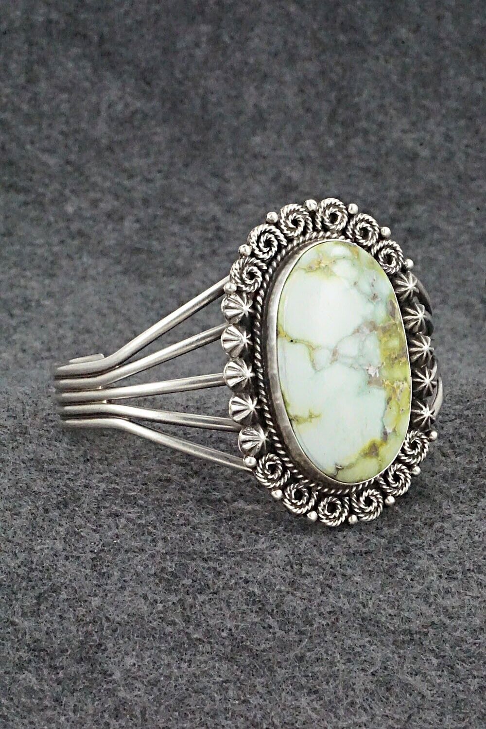 Turquoise & Sterling Silver Bracelet - Derrick Gordon