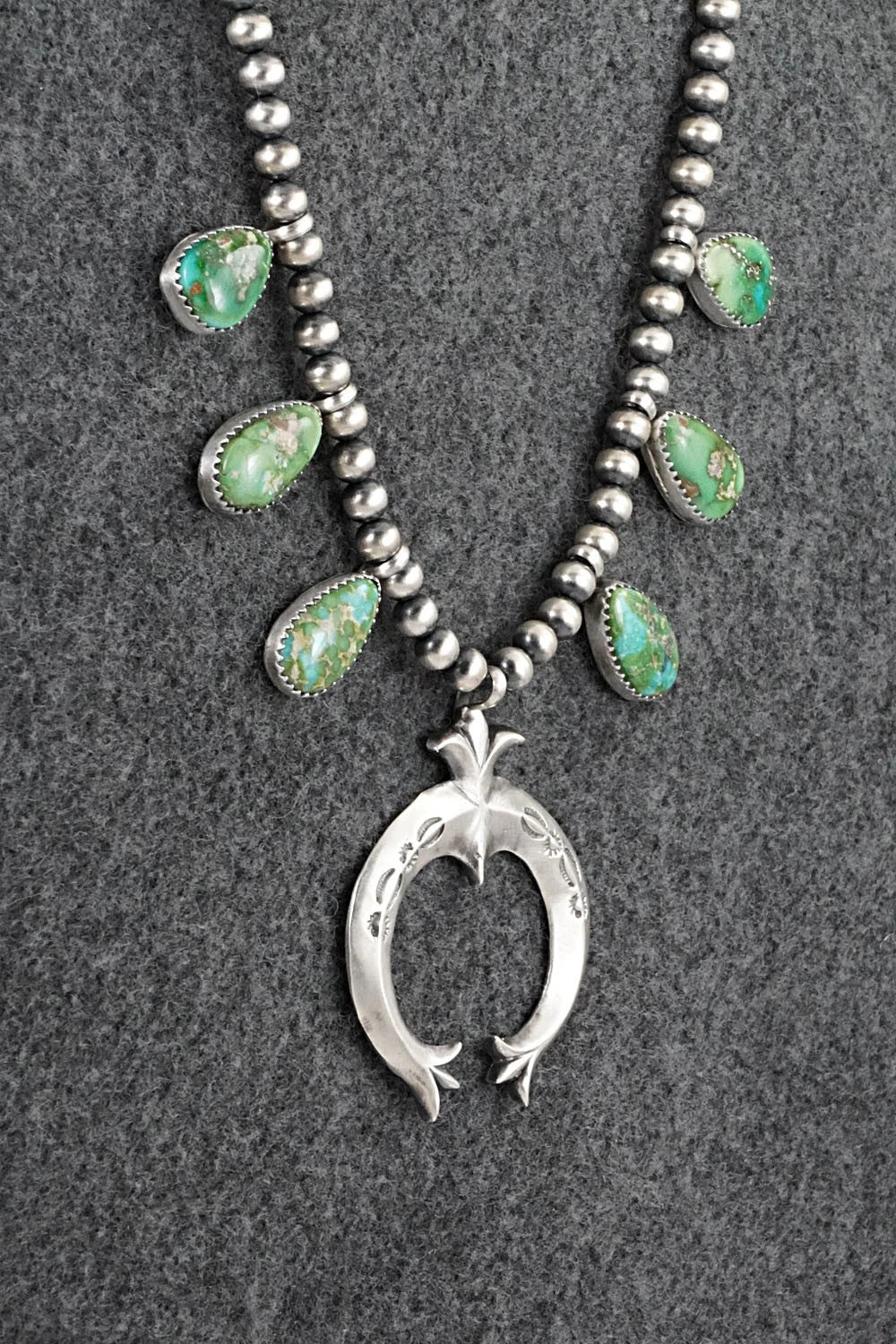 Turquoise & Sterling Silver Necklace - Latricia Largo