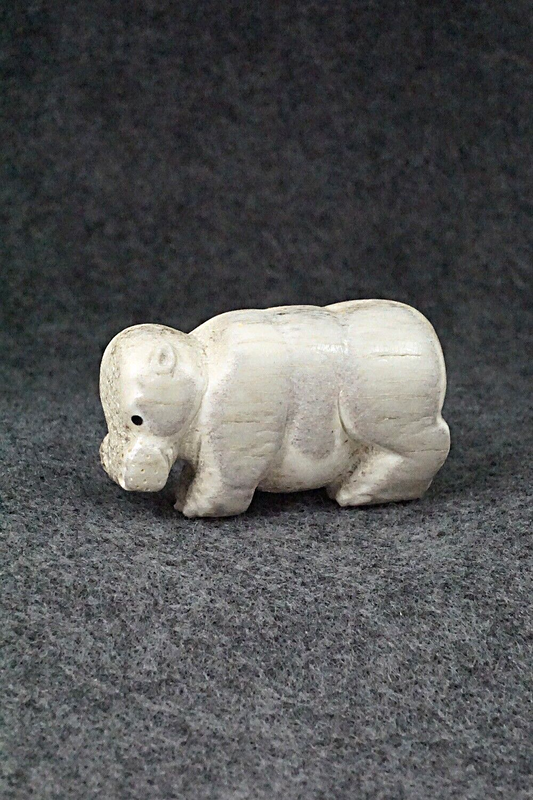 Hippo Zuni Fetish Carving - Maxx Laate