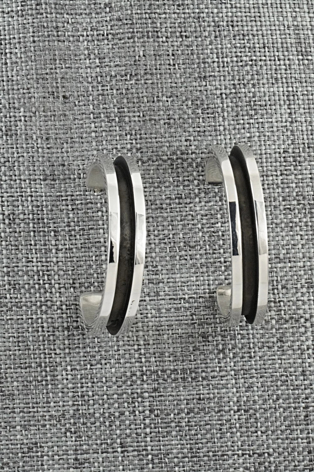 Sterling Silver Hoop Earrings - Tom Hawk