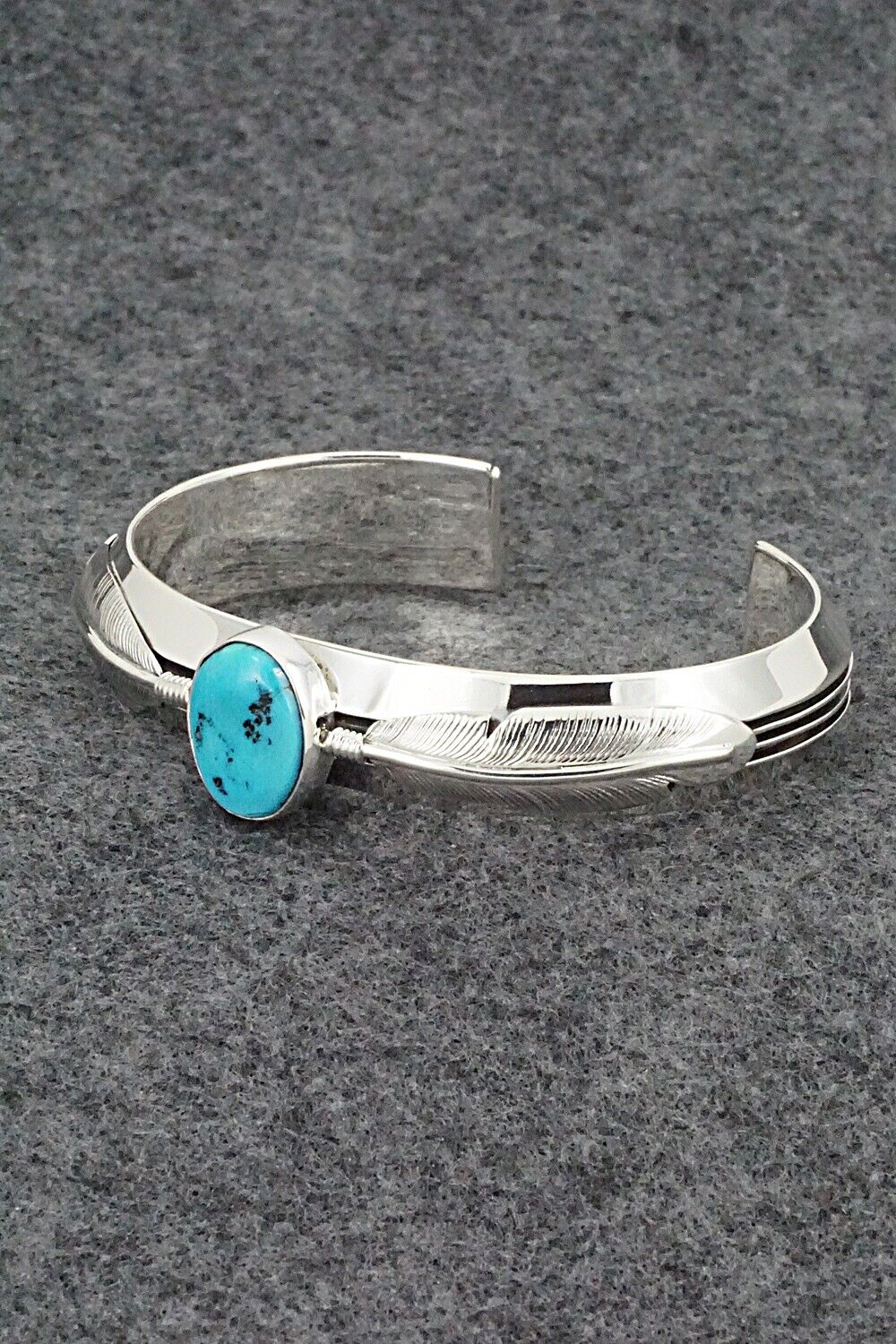 Turquoise & Sterling Silver Bracelet - Raymond Yazzie