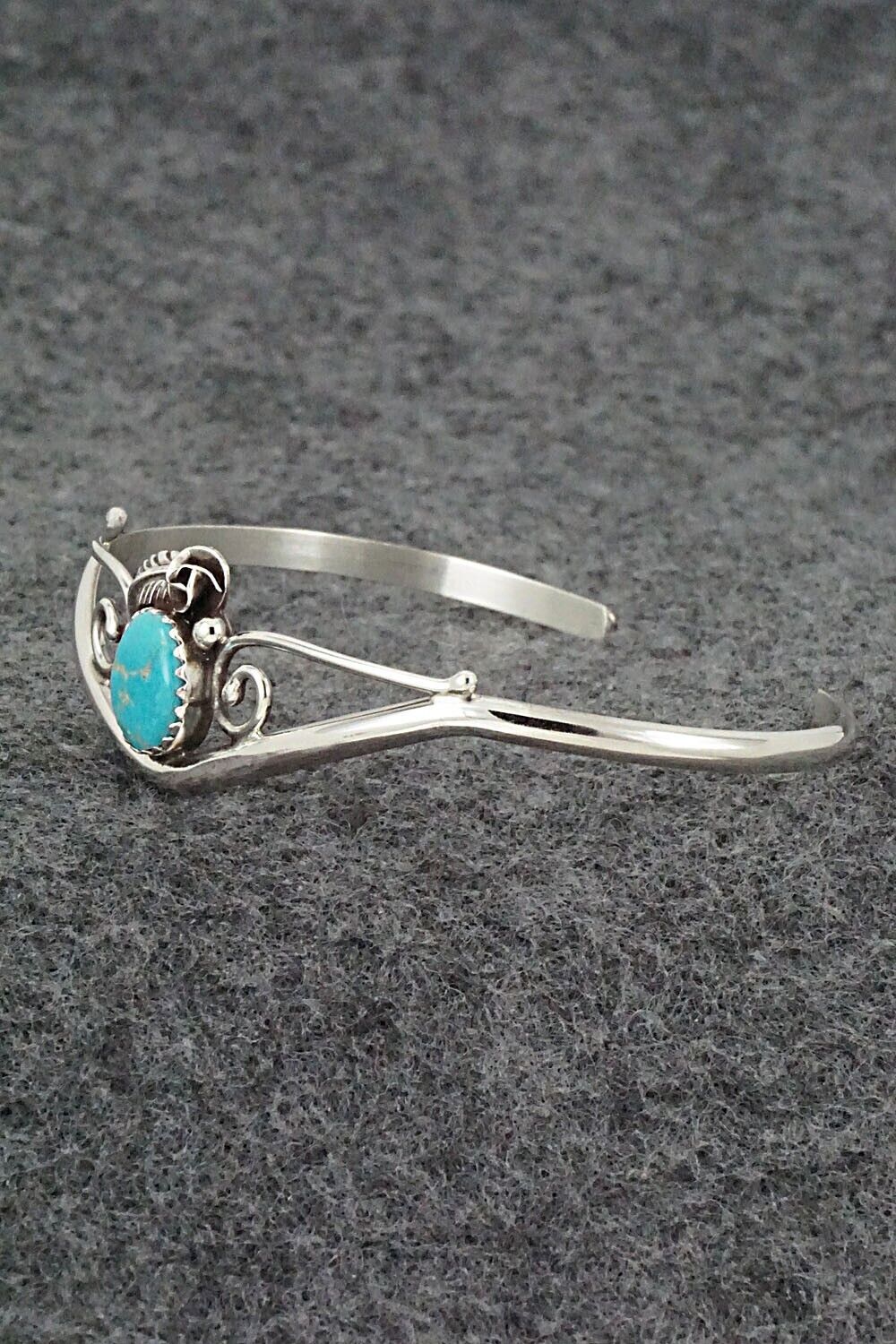 Turquoise & Sterling Silver Bracelet - Max Calladitto