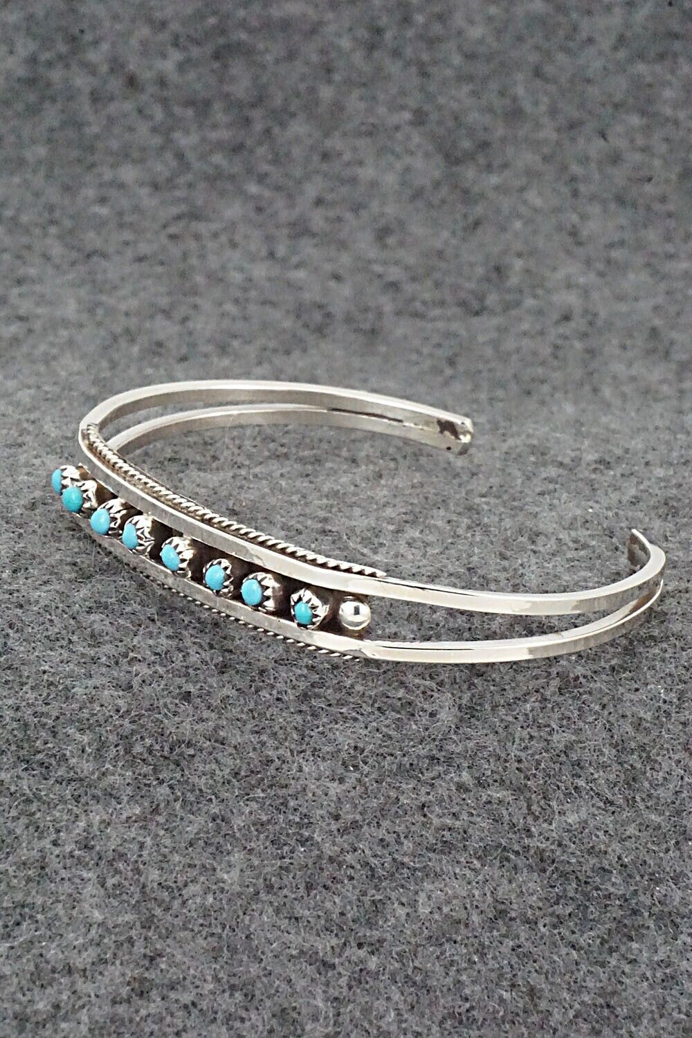 Turquoise & Sterling Silver Bracelet - Susie Livingston