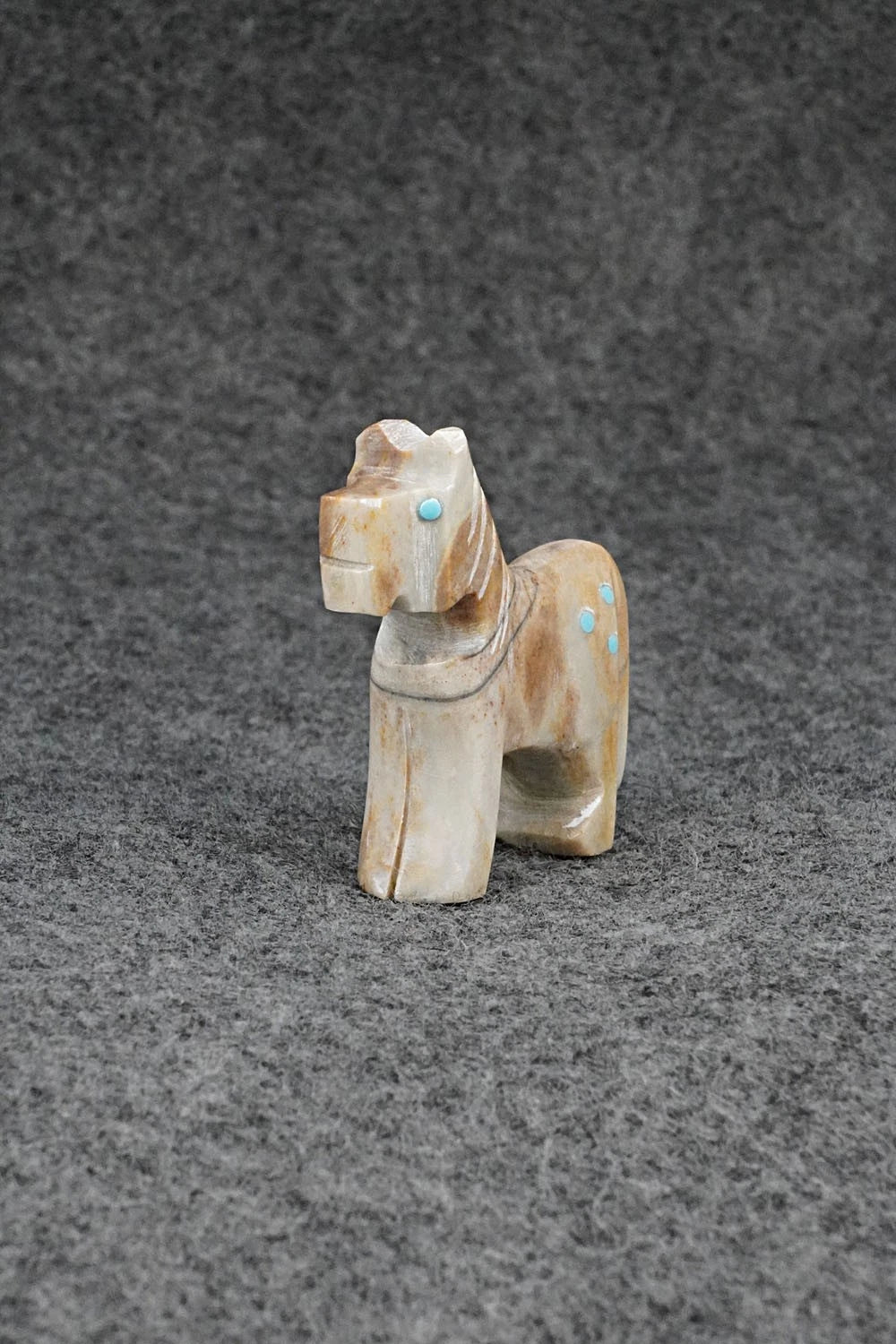 Horse Zuni Fetish Carving - Todd Etsate