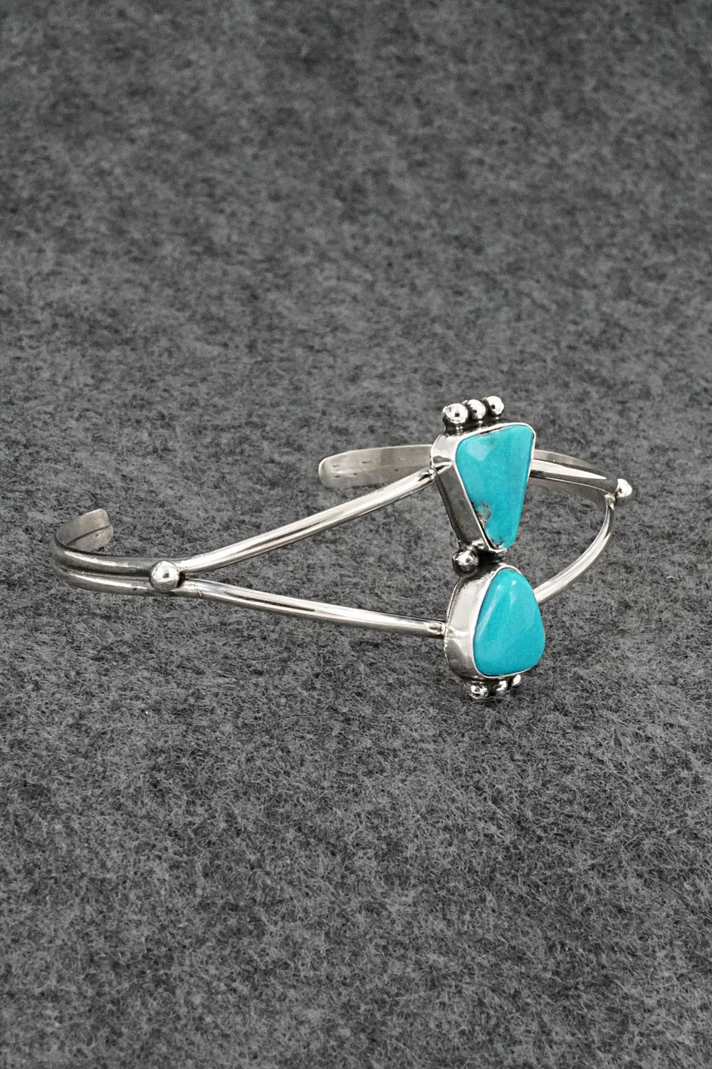 Turquoise & Sterling Silver Bracelet - Rena Begay