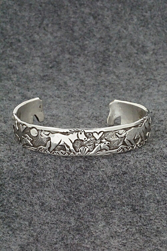 Sterling Silver Bracelet - Lloyd Becenti