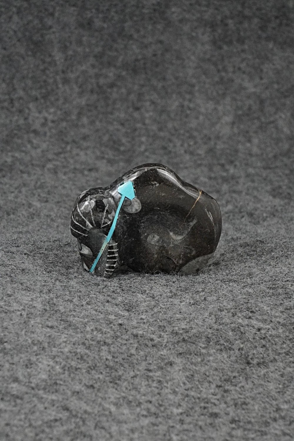 Ram Zuni Fetish Carving - Kenric Laiwekete