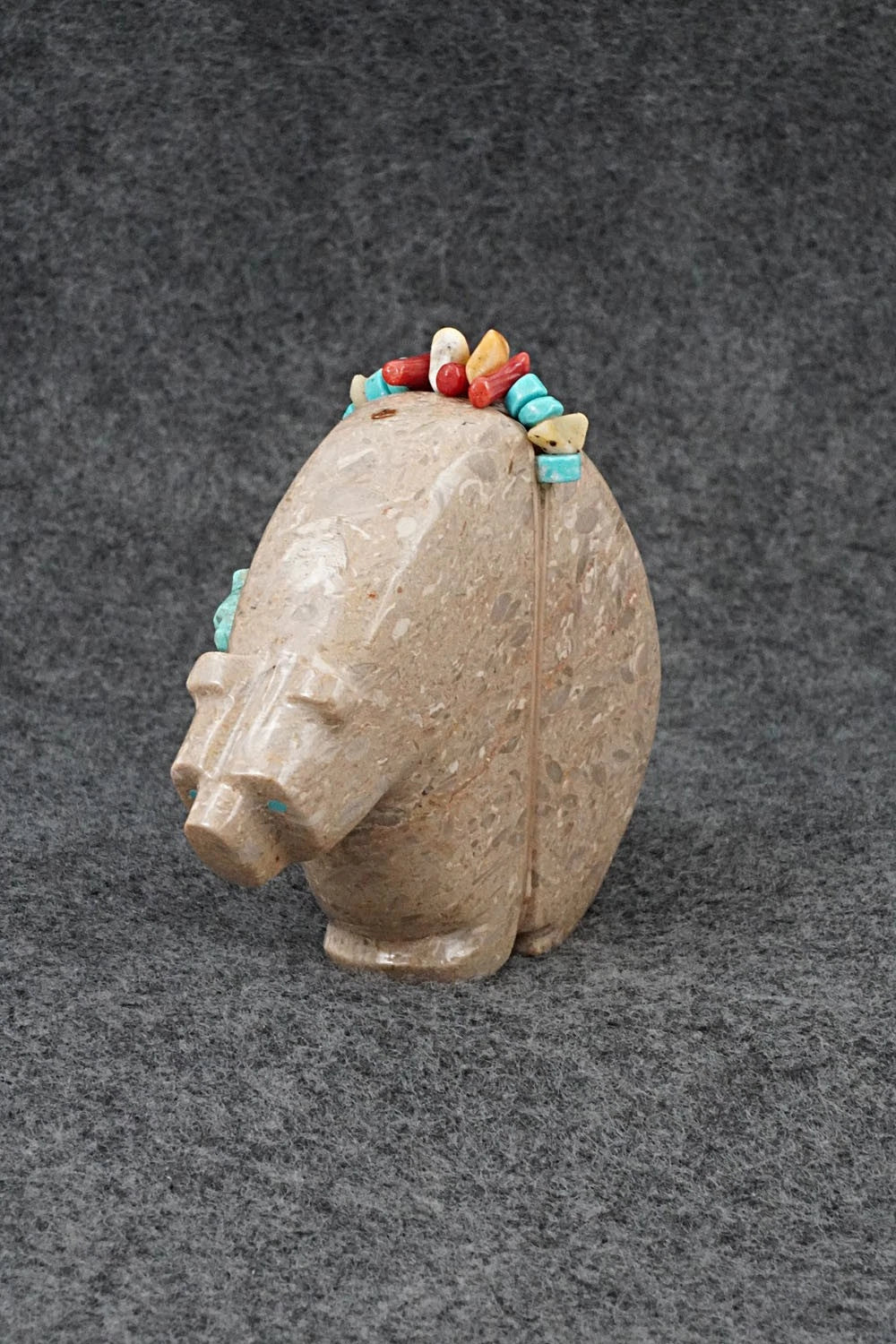 Bear Zuni Fetish Carving - Farlan & Paulette Quam