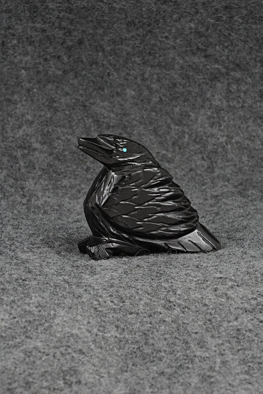 Crow Zuni Fetish Carving - Tony Mackel