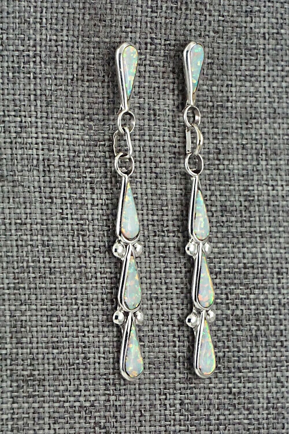 Opalite & Sterling Silver Earrings - Angela Gasper