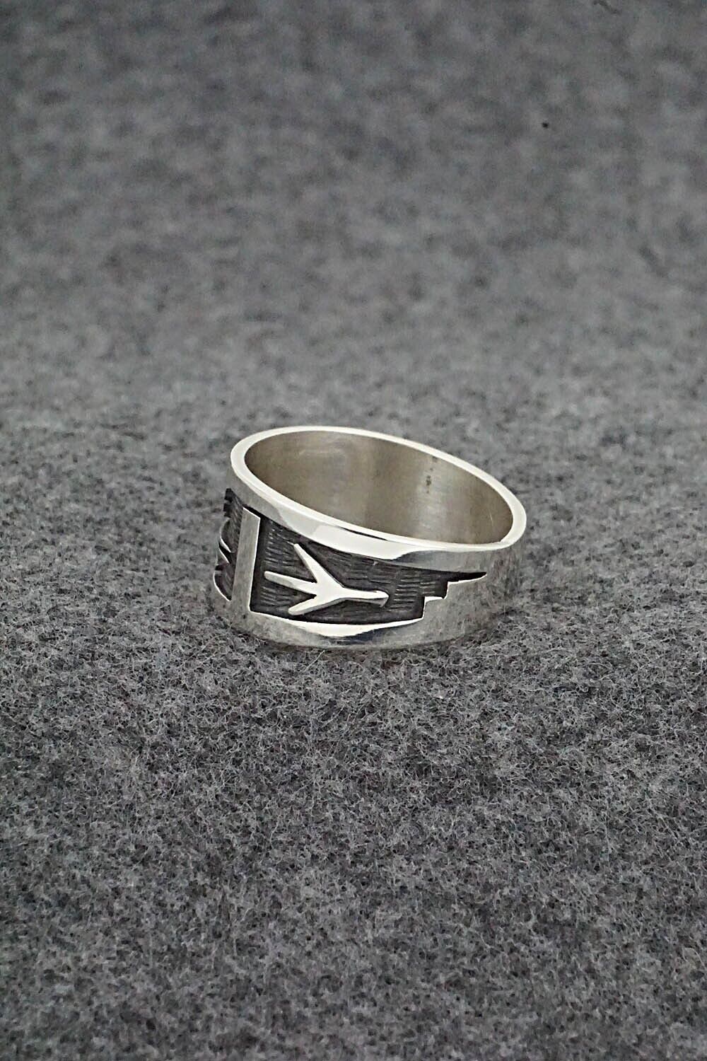 Sterling Silver Ring - Timothy Mowa - Size 12
