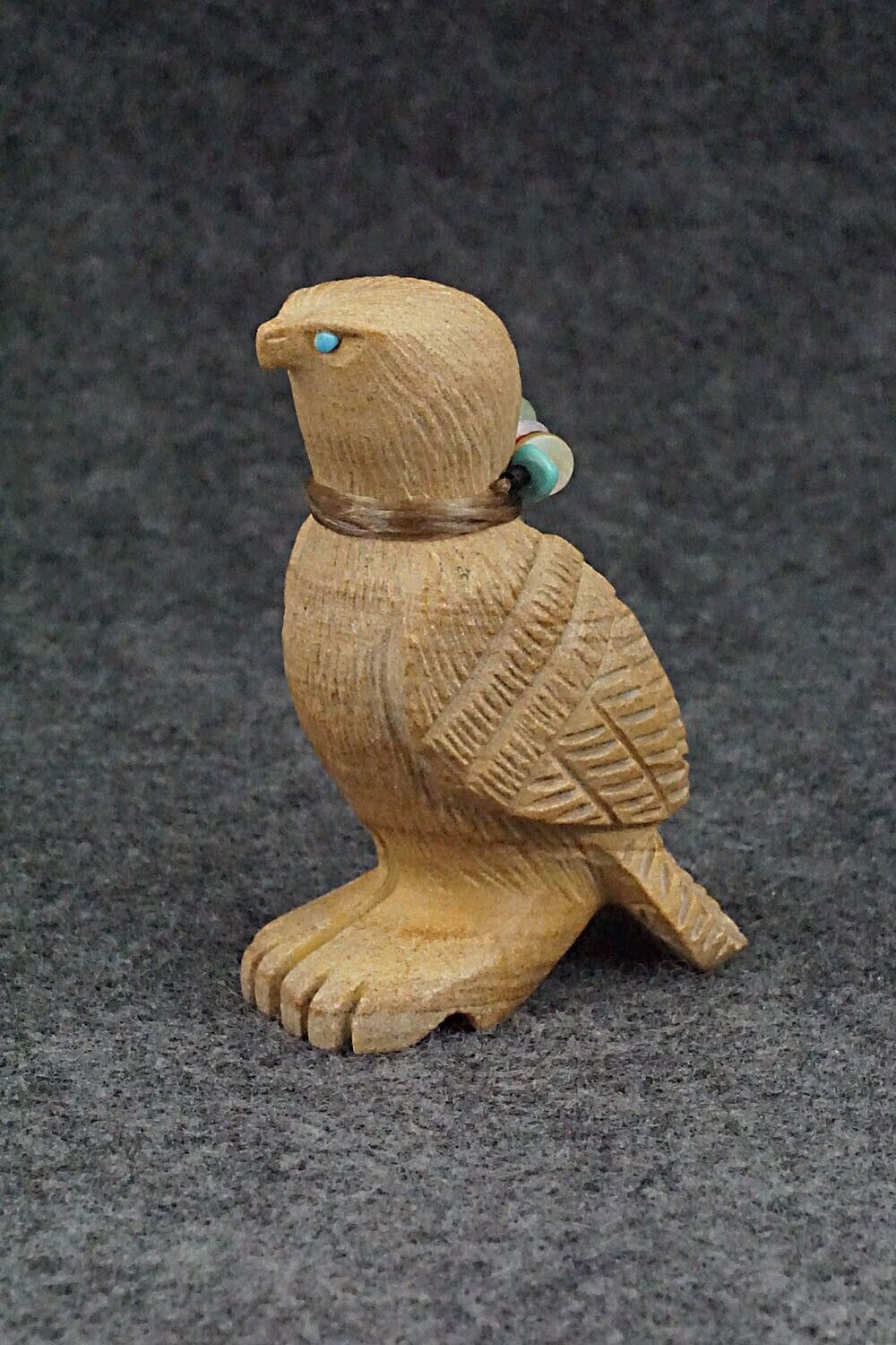 Hawk Zuni Fetish Carving - Douglas Martza