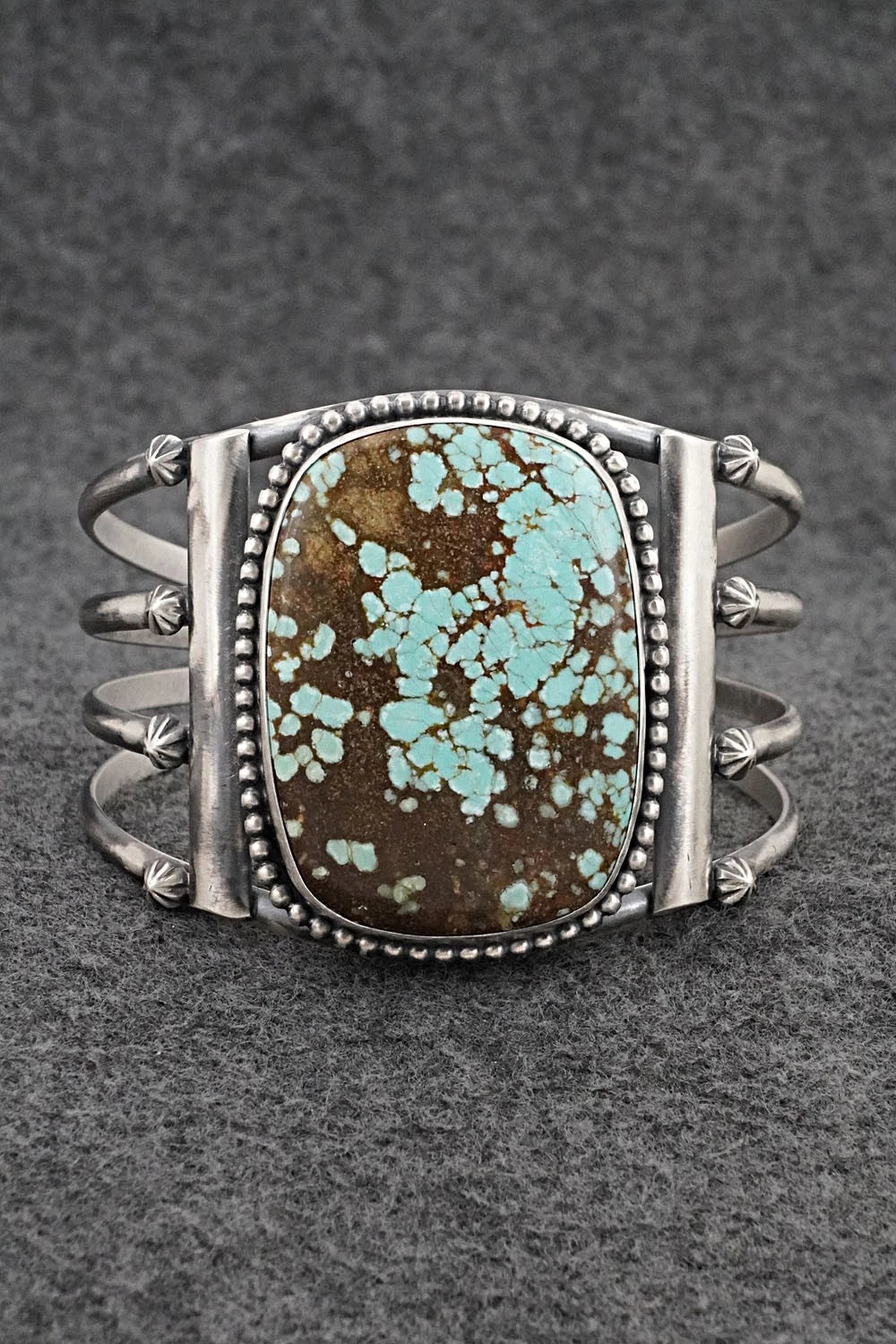 Turquoise & Sterling Silver Bracelet - Mark Yazzie