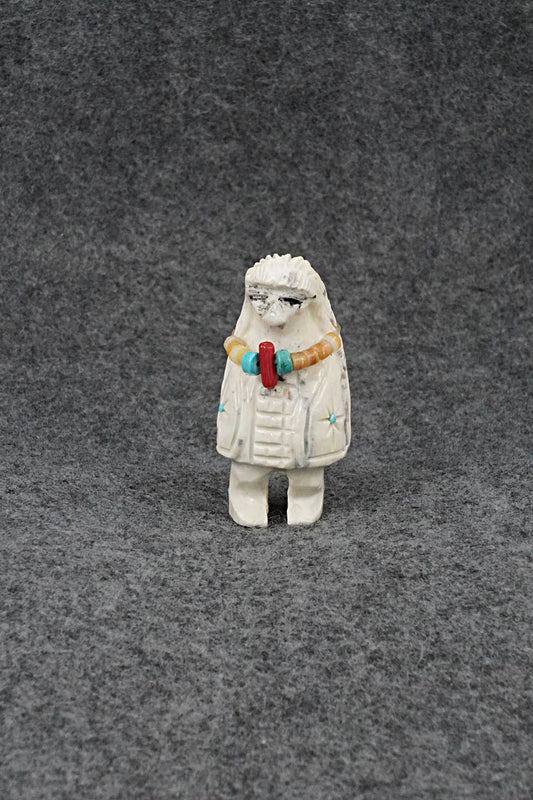 Corn Maiden Zuni Fetish Carving - Farlan & Paulette Quam