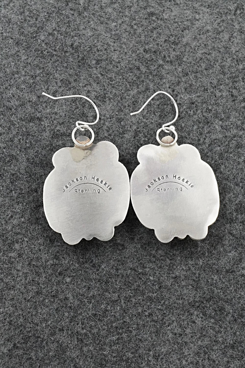 Turquoise & Sterling Silver Earrings - Jackson Hoskie