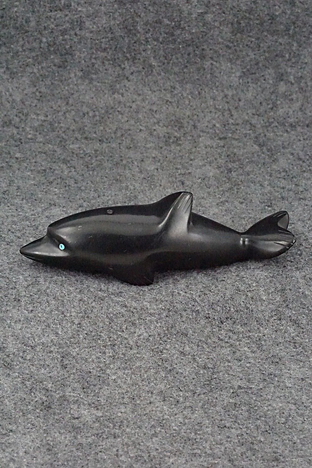 Dolphin Zuni Fetish Carving - Herbert Halate