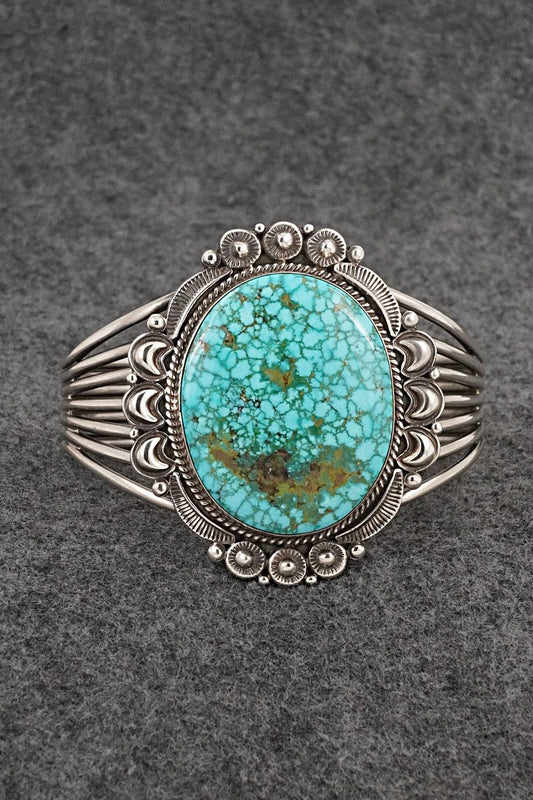 Turquoise & Sterling Silver Bracelet - Derrick Gordon