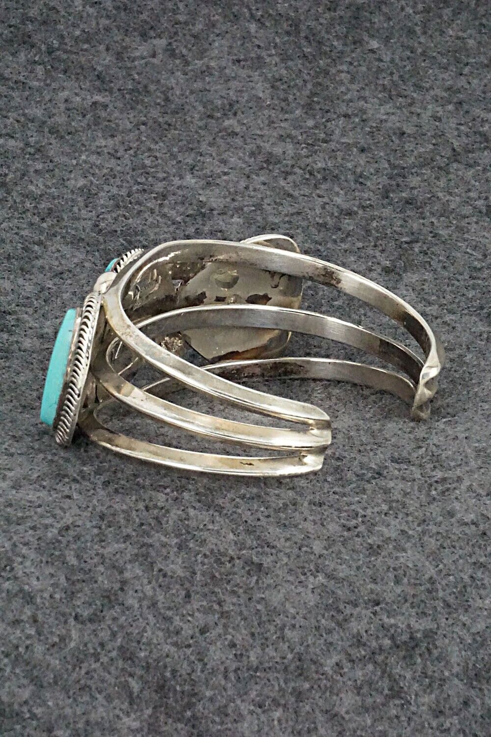 Turquoise and Sterling Silver Bracelet - Derrick Gordon