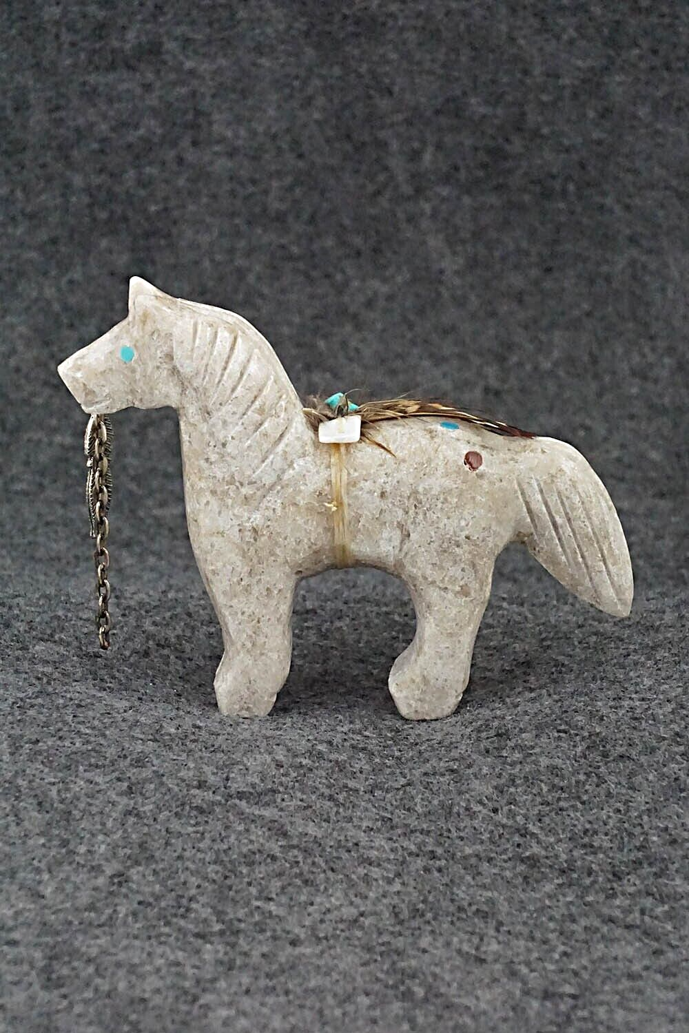 Horse Navajo Fetish Carving - Ben Livingston