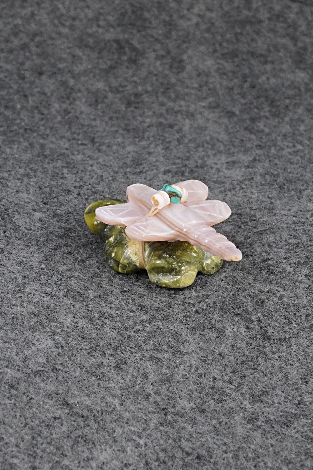Frog Zuni Fetish Carving - Daisy Rose Leonard