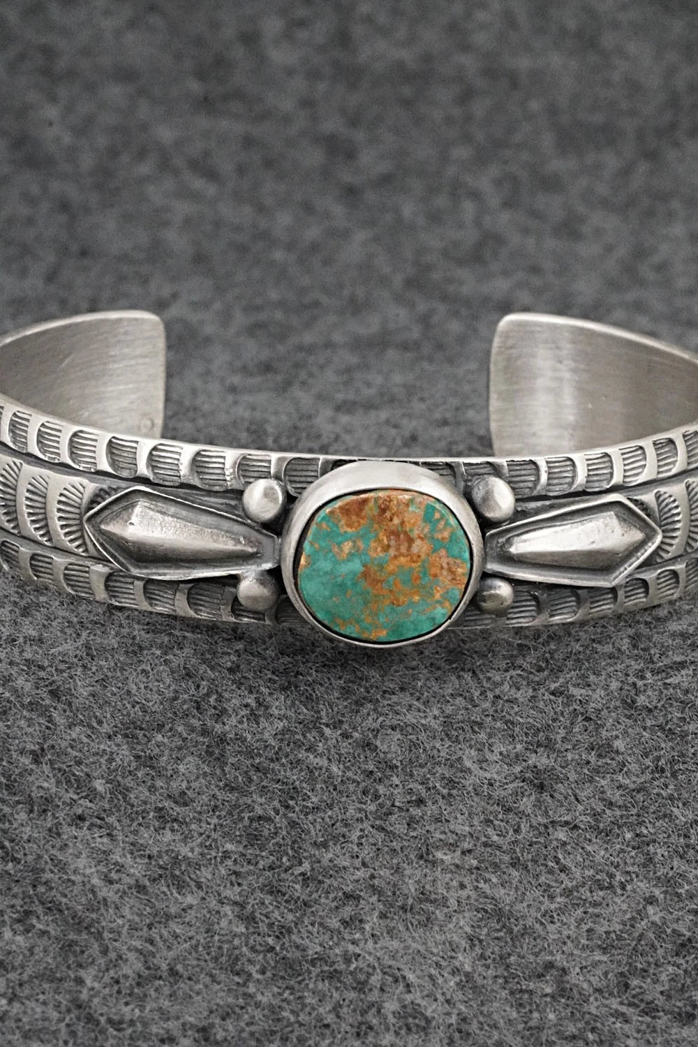 Turquoise & Sterling Silver Bracelet - Randy Boyd