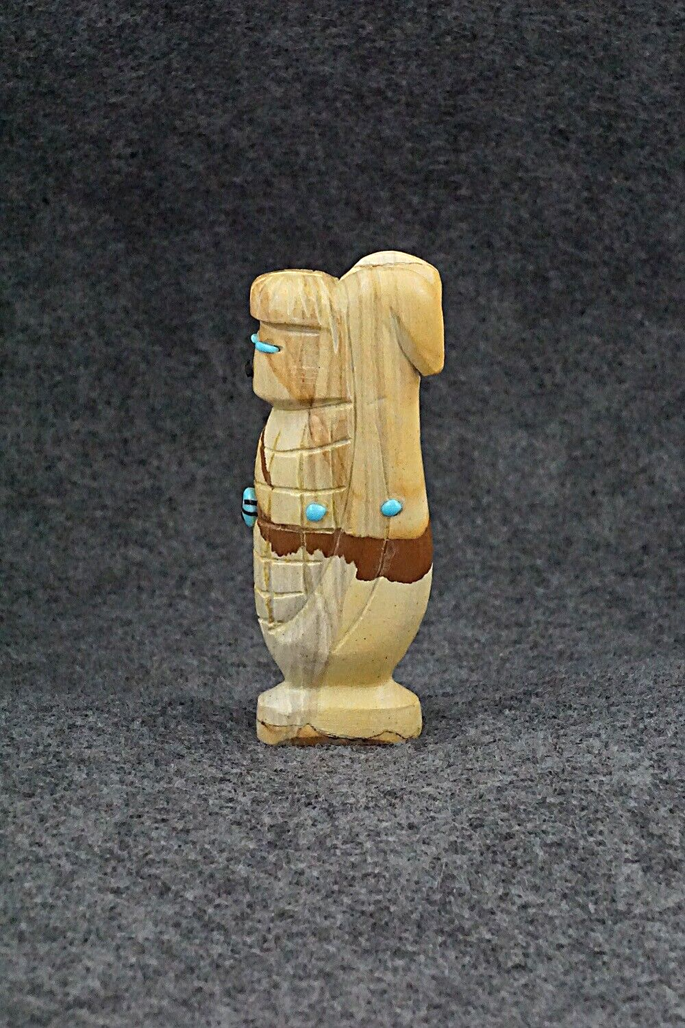 Corn Maiden Zuni Fetish Carving - Cody Chavez