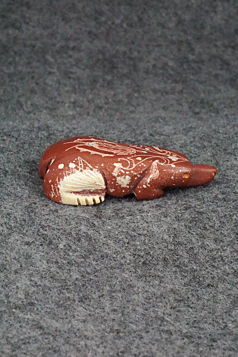 Mole Zuni Fetish Carving - Adrian Cachini