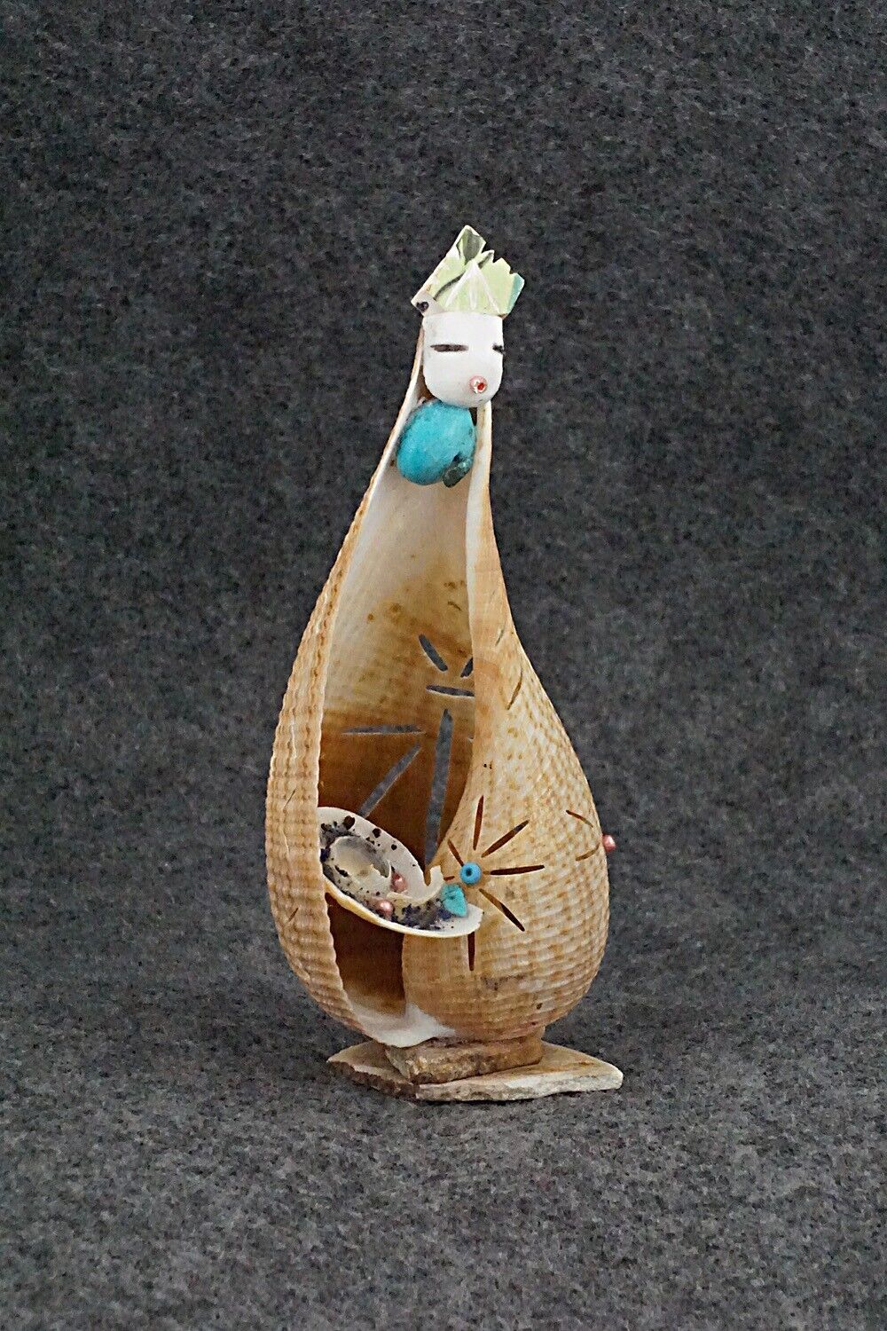 Corn Maiden Zuni Fetish Carving - Jon Quam