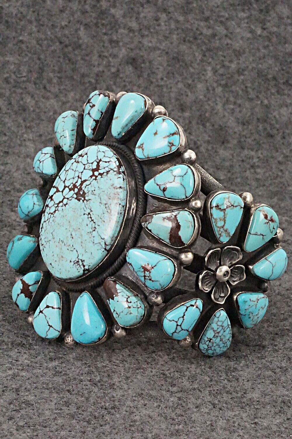 Turquoise & Sterling Silver Bracelet and Ring - Hemerson Brown