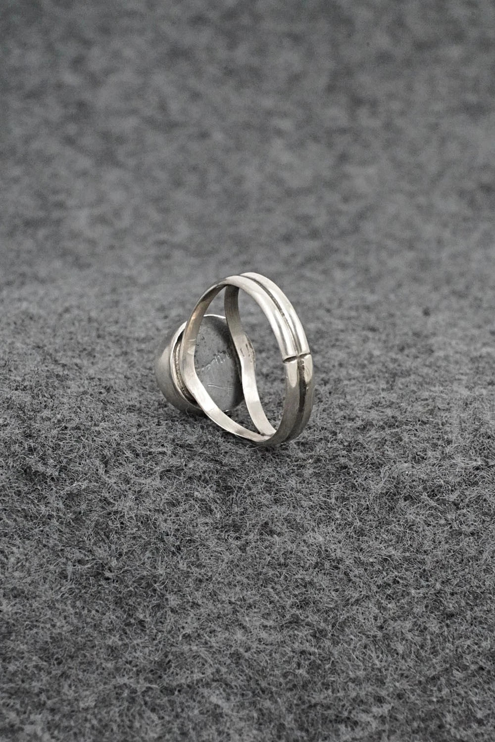 Turquoise & Sterling Silver Ring - Rosemary Saunders - Size 5