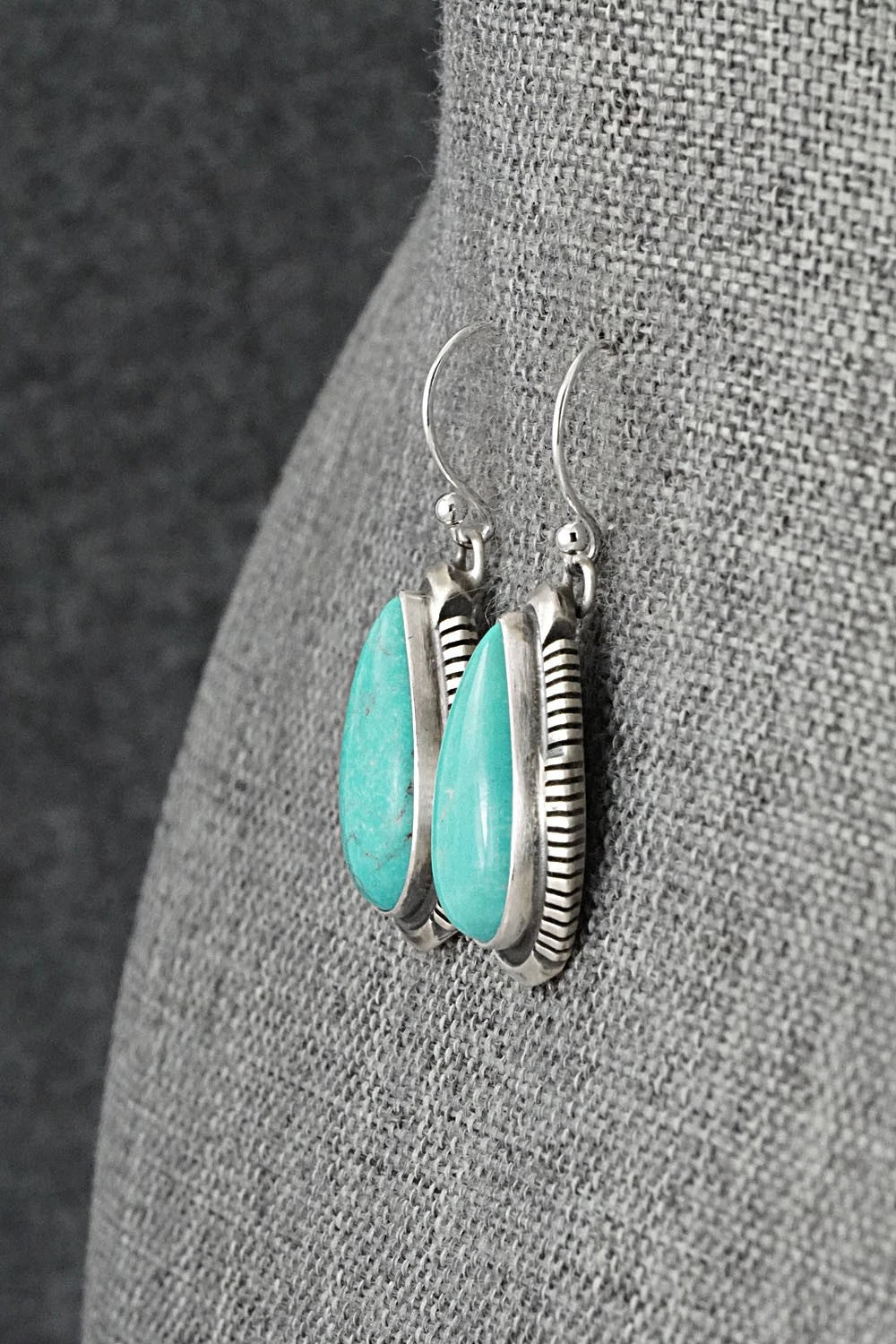 Turquoise & Sterling Silver Earrings - Thomas Francisco
