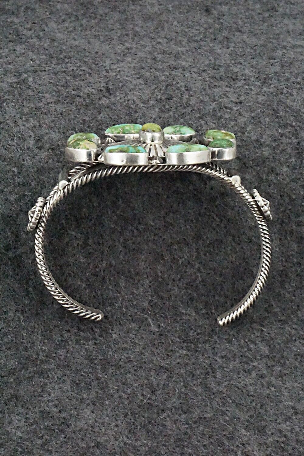 Turquoise & Sterling Silver Bracelet - Harry B. Yazzie