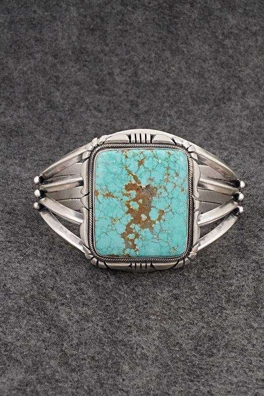 Turquoise & Sterling Silver Bracelet - Mark Yazzie