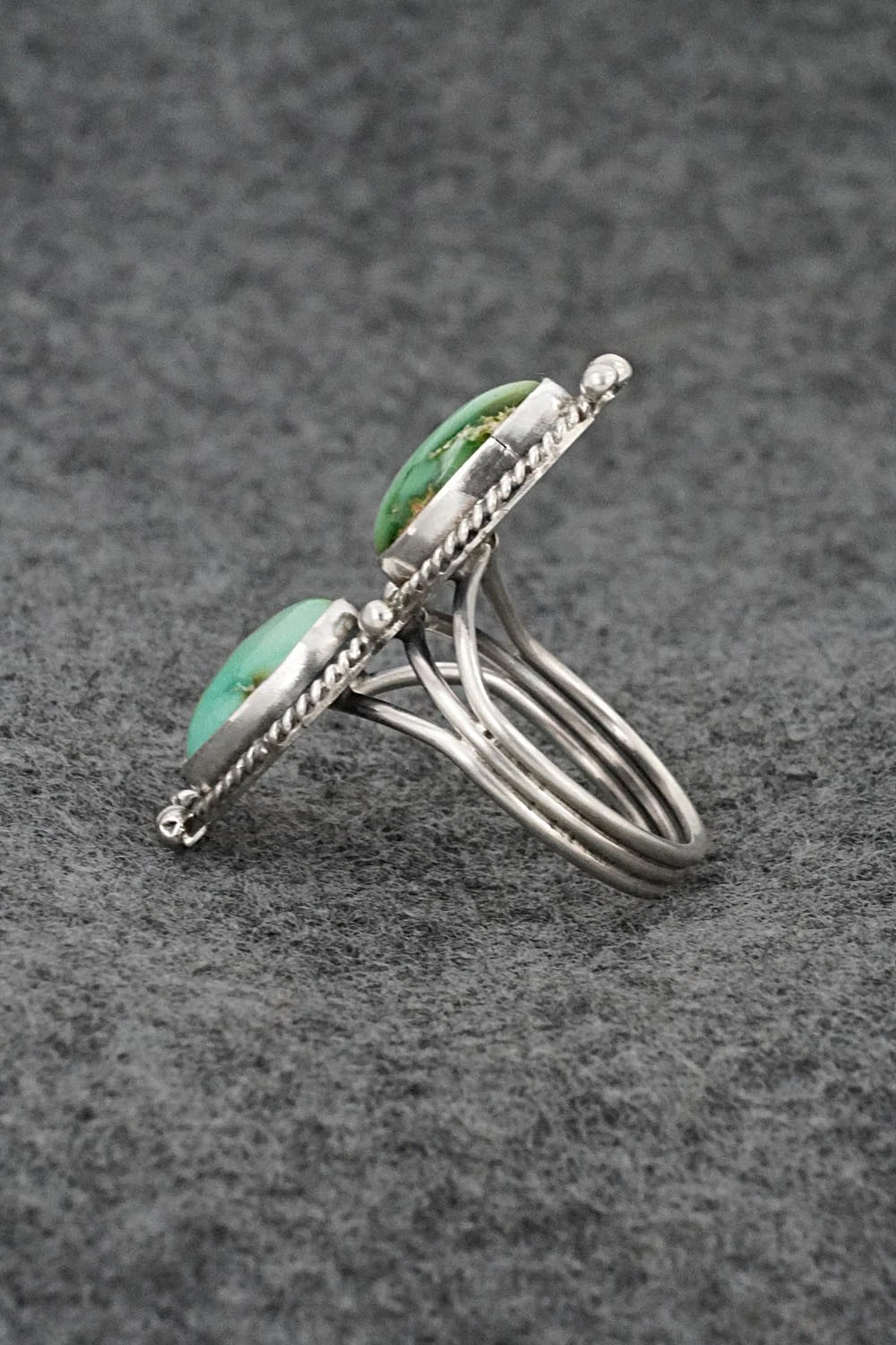 Turquoise & Sterling Silver Ring - Rena Begay - Size 8