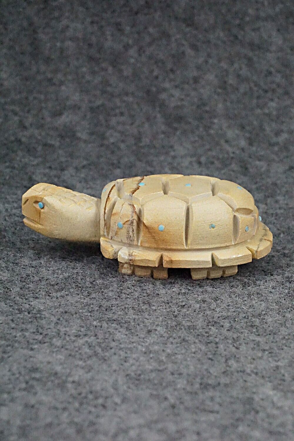 Tortoise Turtle Zuni Fetish Carving - Douglas Martza