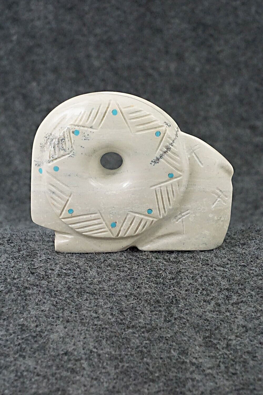 Ram Zuni Fetish Carving - Gilbert Lonjose