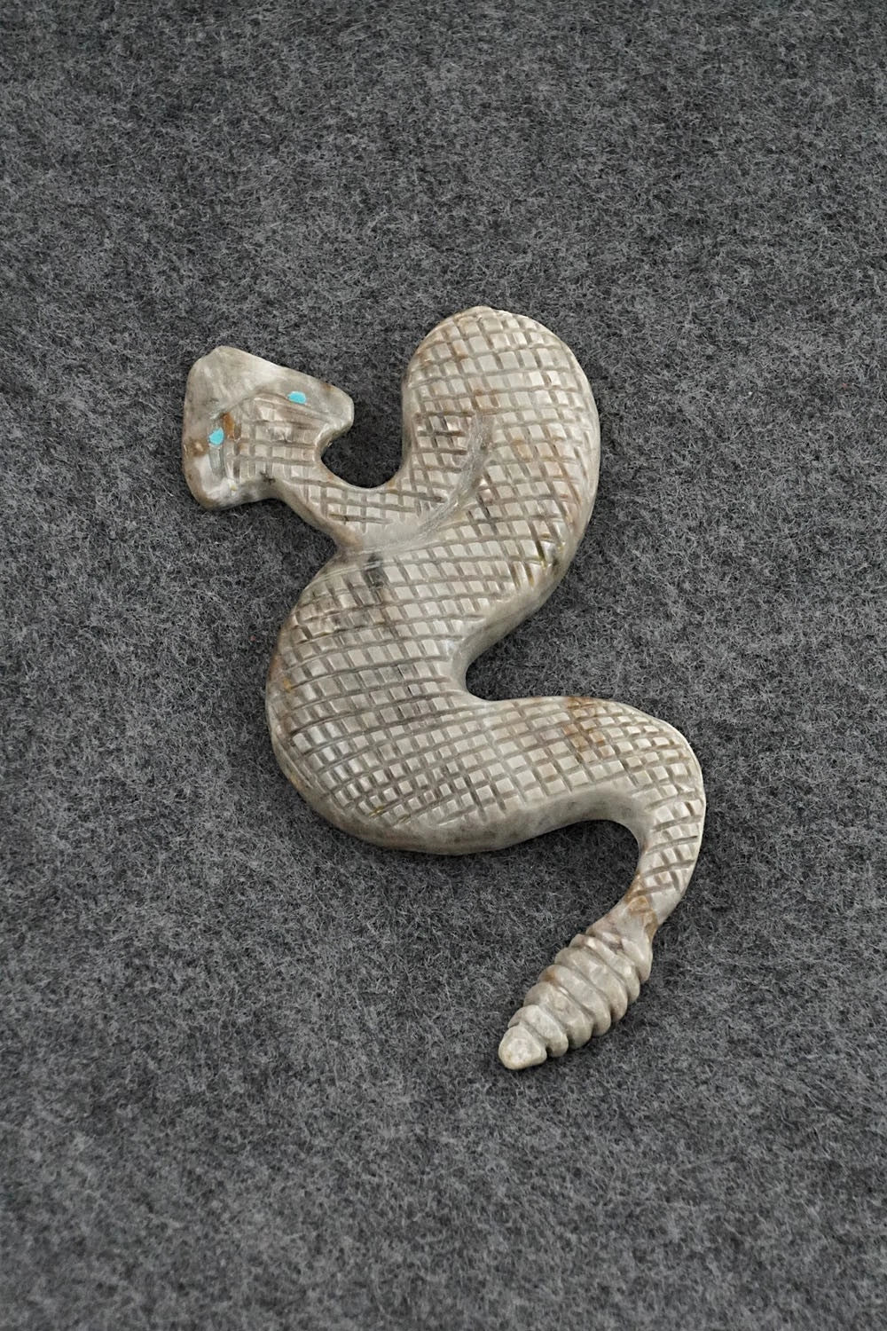 Rattlesnake Zuni Fetish Carving - Paulette & Farlan Quam