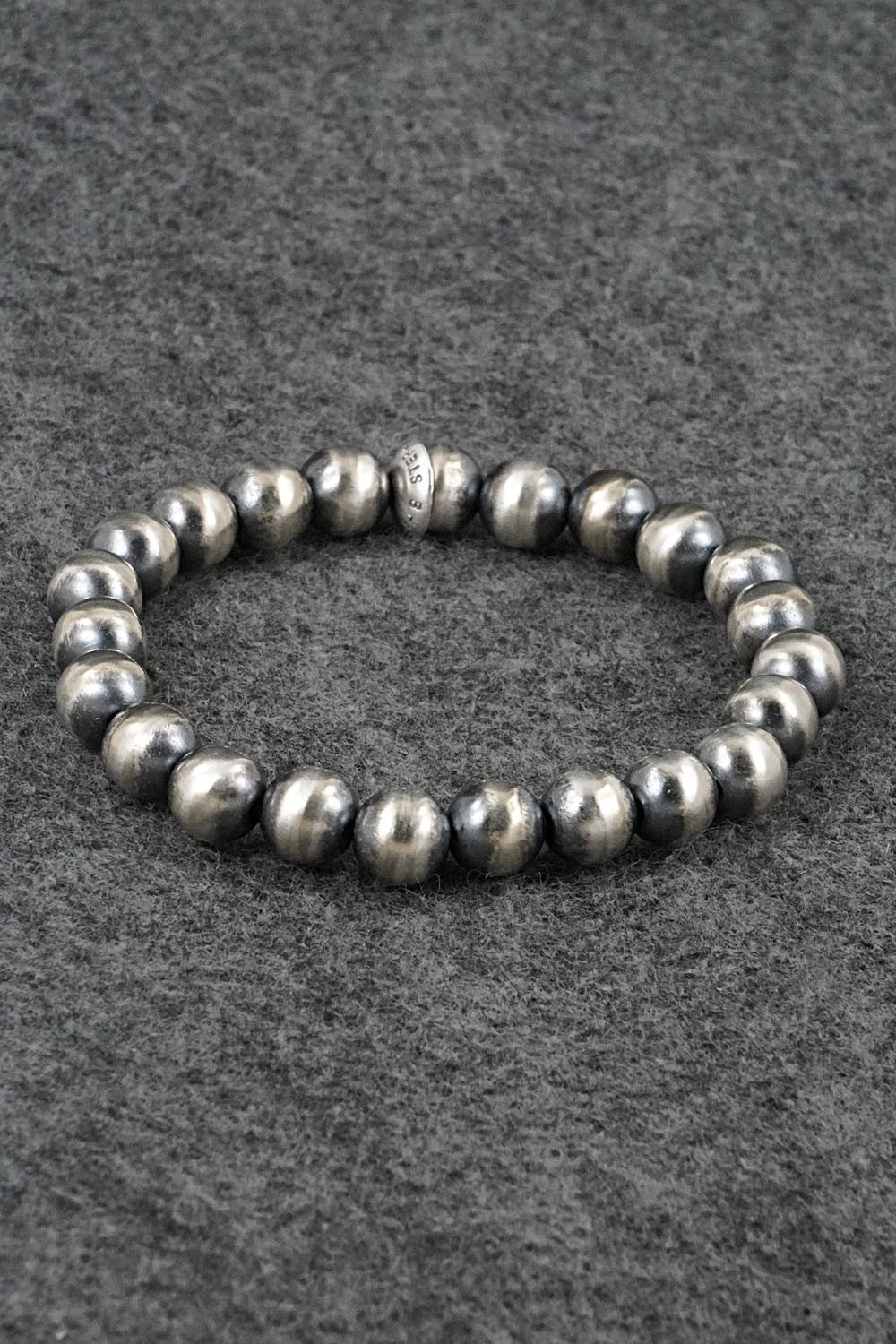 Sterling Silver Navajo Pearl Bracelet - Bryannen Halwood