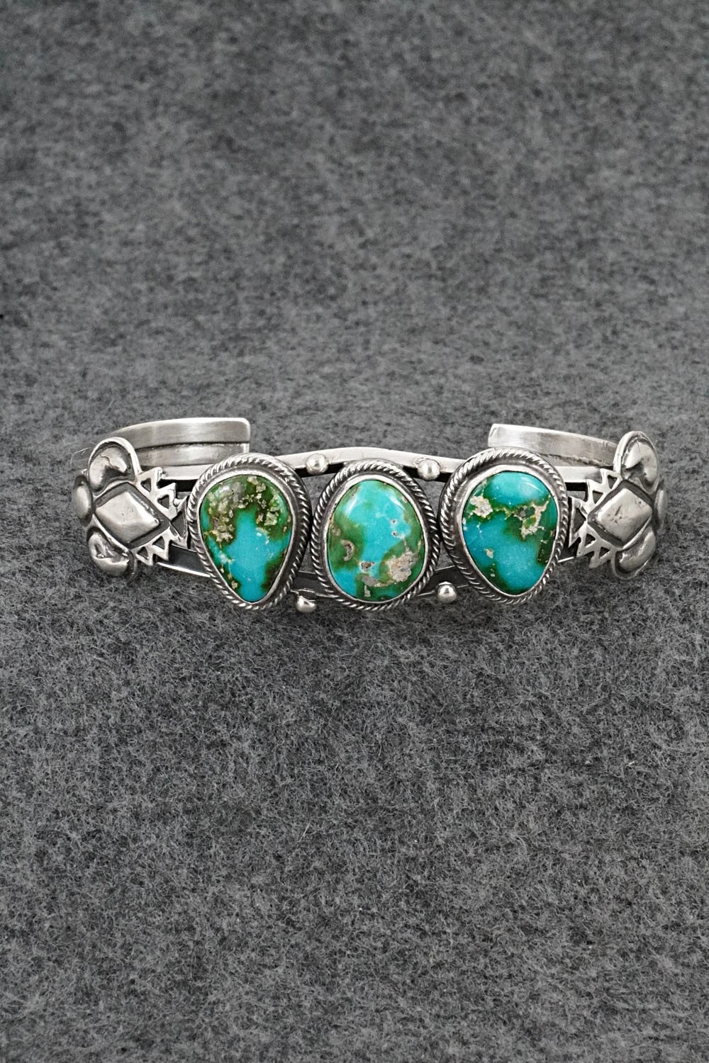 Turquoise & Sterling Silver Bracelet - Sharon McCarthy