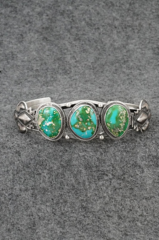 Turquoise & Sterling Silver Bracelet - Sharon McCarthy