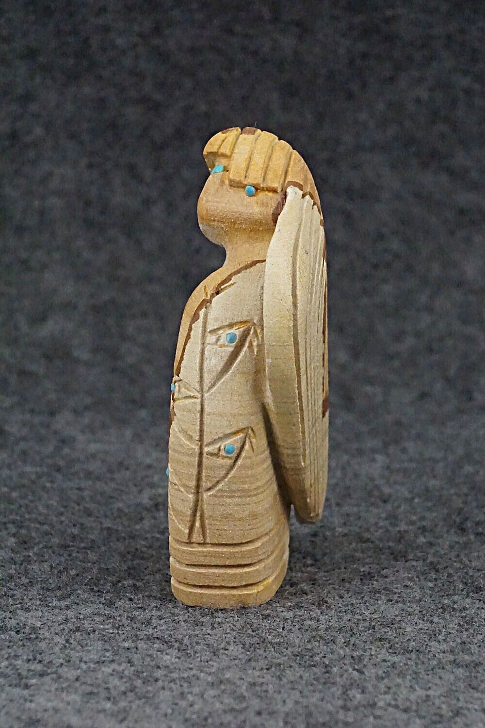 Corn Maiden Zuni Fetish Carving - Douglas Martza