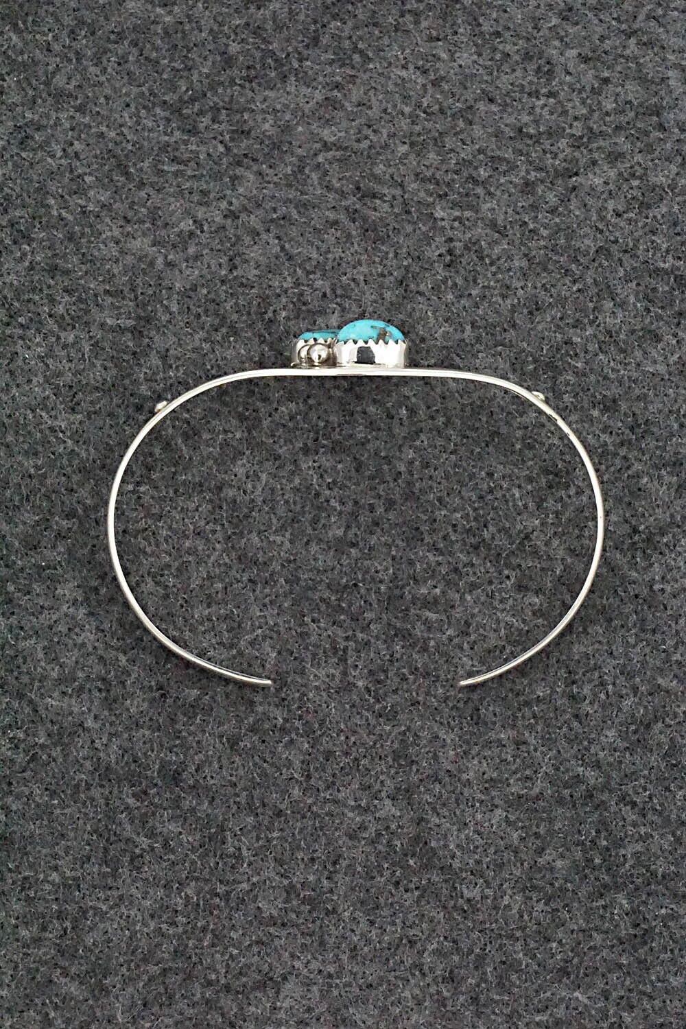 Turquoise & Sterling Silver Bracelet - Delores Jansen