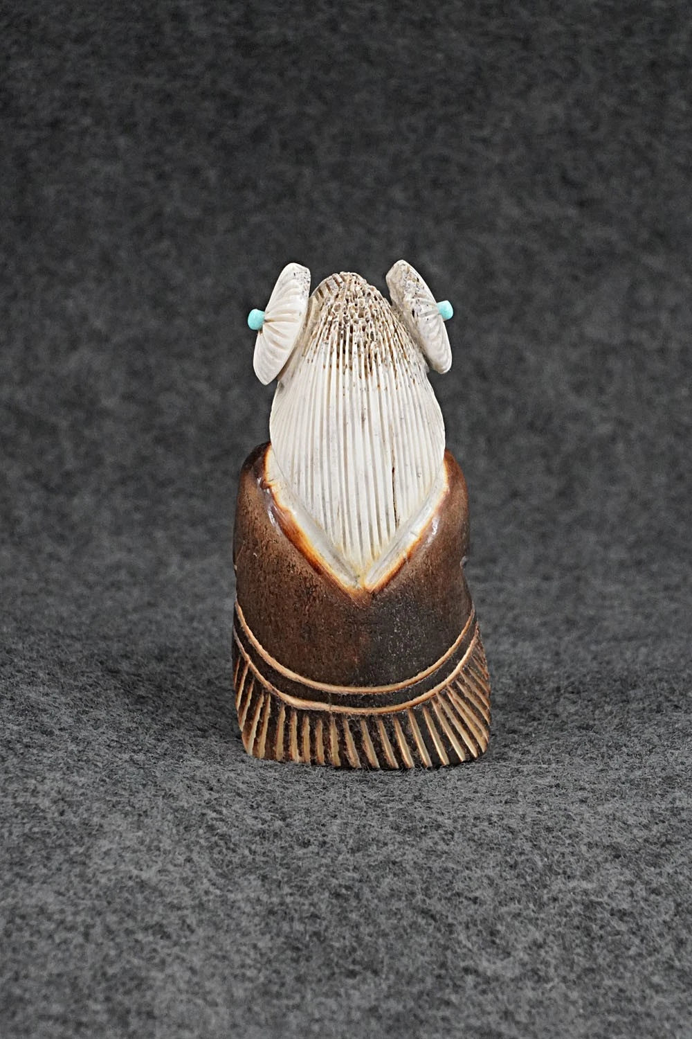 Corn Maiden Zuni Fetish Carving - Claudia Peina