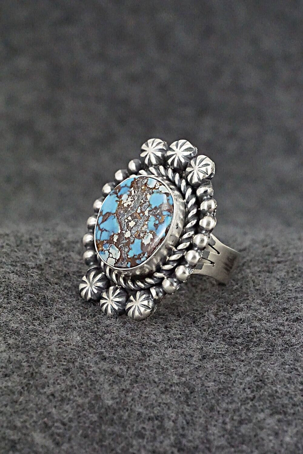 Turquoise & Sterling Silver Pendant, Ring and Earrings Set - Jeff James
